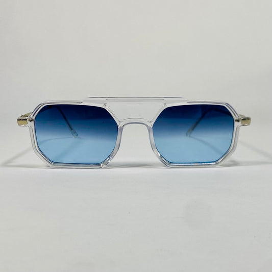 Lunettes à Verres Dégradés Bleu Clair